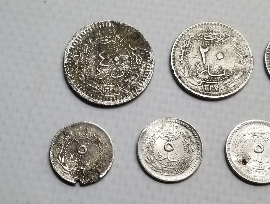 OSMANLI DÖNEMİ NİKEL PARA SETİ