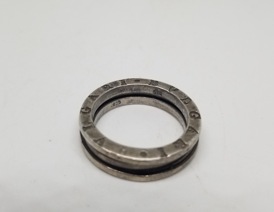 BVLGARI MARKA GÜMÜŞ YÜZÜK