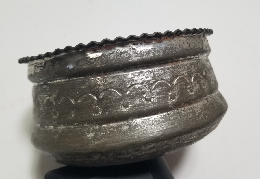 ÜZERİ İŞLEMELİ OSMANLI DÖNEMİ BAKIR MAYALIK