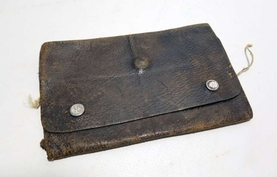 OSMANLI DÖNEMİ DERİ SUBAY CÜZDANI