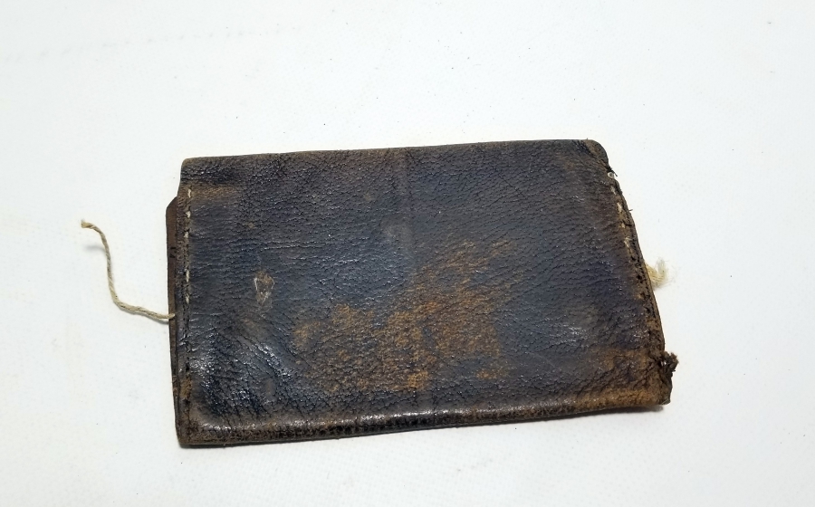 OSMANLI DÖNEMİ DERİ SUBAY CÜZDANI