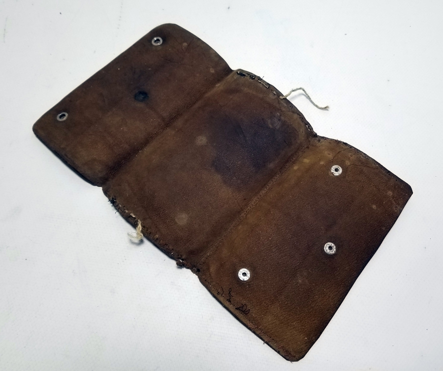 OSMANLI DÖNEMİ DERİ SUBAY CÜZDANI