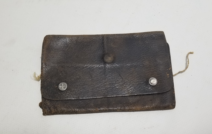 OSMANLI DÖNEMİ DERİ SUBAY CÜZDANI