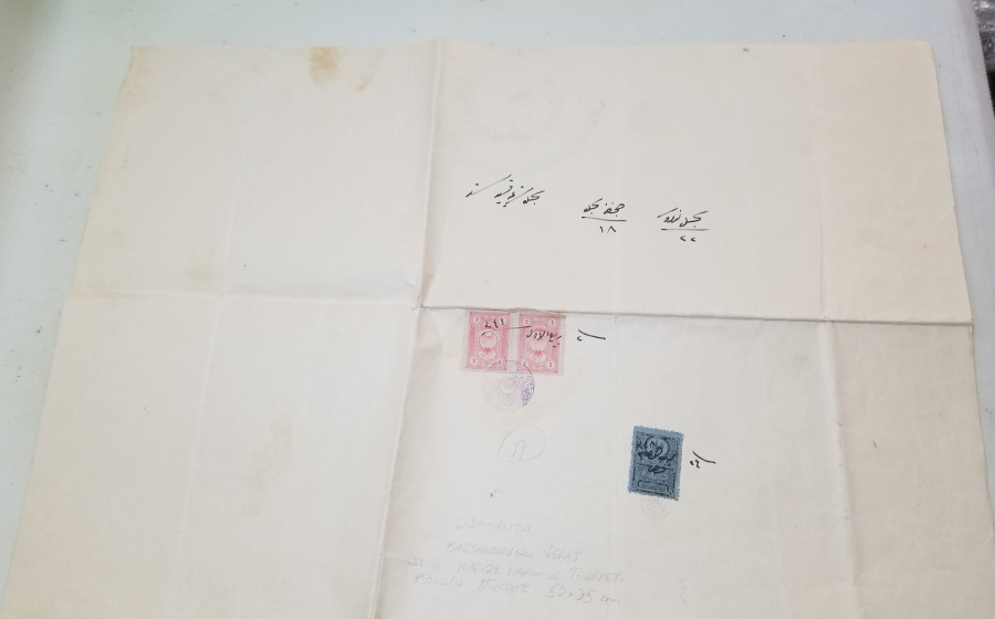 OSMANLI DÖNEMİ BÜYÜK BOY HÜCCET