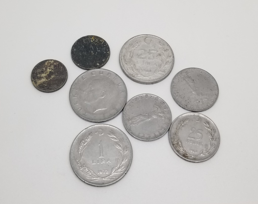 ANTİKA YERLİ PARA LOTU