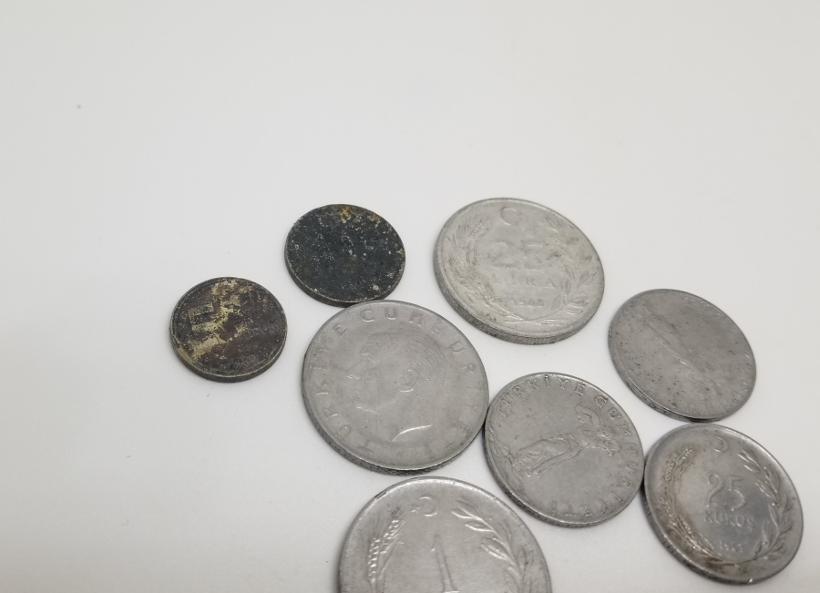 ANTİKA YERLİ PARA LOTU