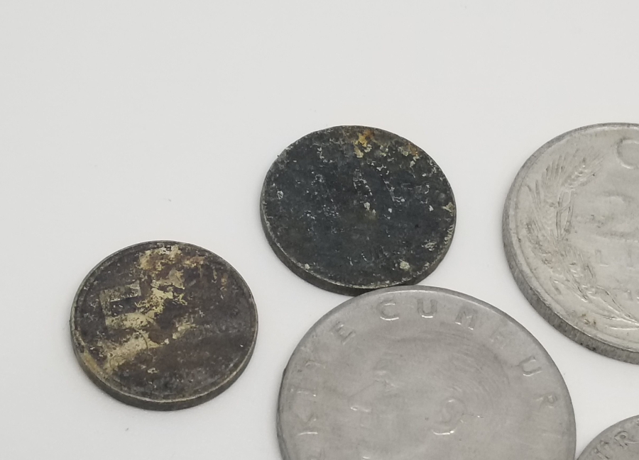 ANTİKA YERLİ PARA LOTU