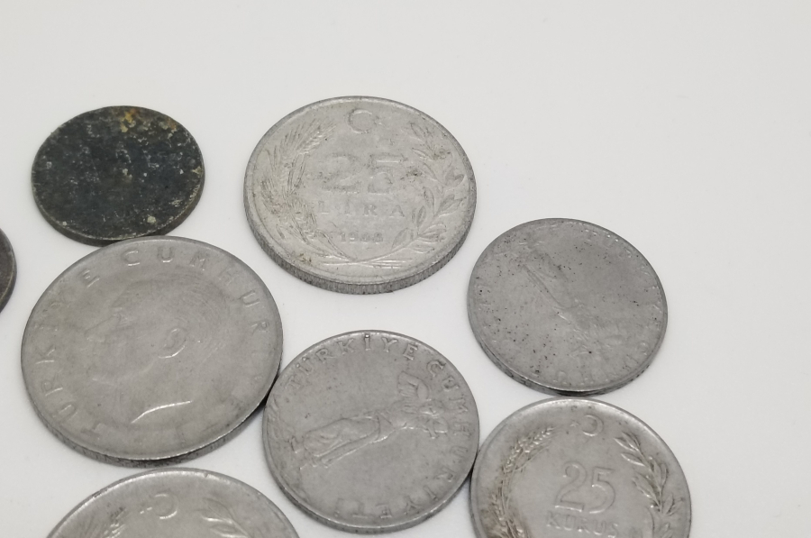 ANTİKA YERLİ PARA LOTU