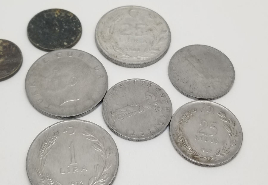 ANTİKA YERLİ PARA LOTU