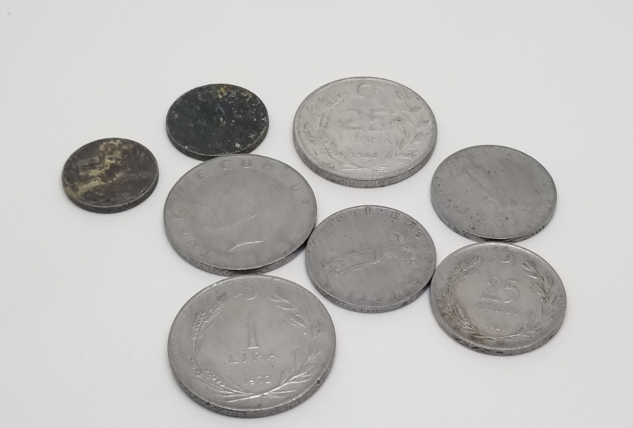 ANTİKA YERLİ PARA LOTU