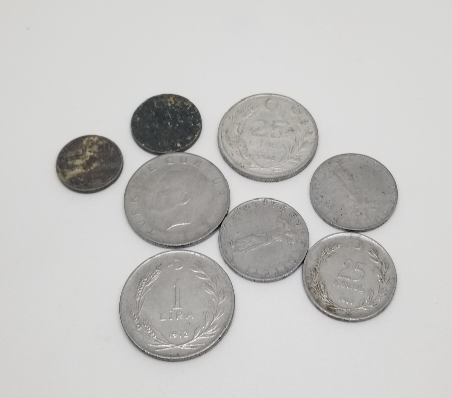 ANTİKA YERLİ PARA LOTU