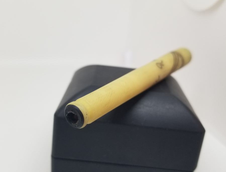 ÜZERİ OSMANLICA YAZILI VE AY YILDIZLI OSMANLI DÖNEMİ AFYON YAPIMI SİGARA AĞIZLIĞI