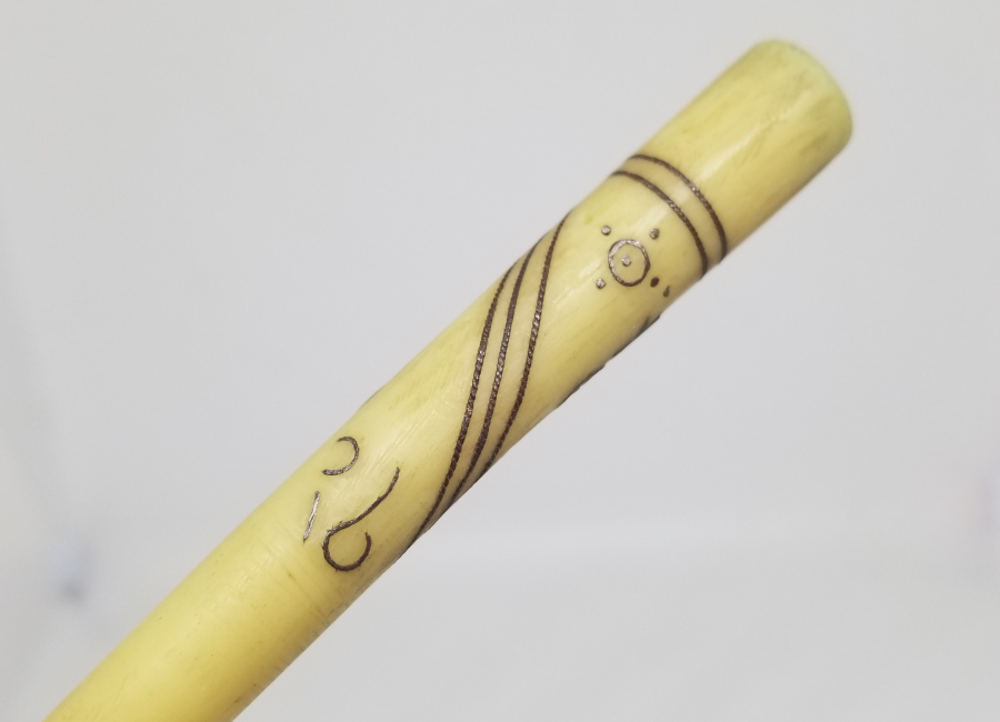 ÜZERİ OSMANLICA YAZILI VE AY YILDIZLI OSMANLI DÖNEMİ AFYON YAPIMI SİGARA AĞIZLIĞI