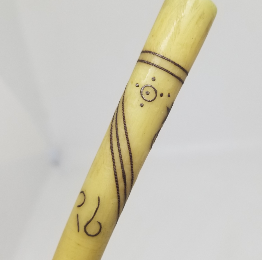 ÜZERİ OSMANLICA YAZILI VE AY YILDIZLI OSMANLI DÖNEMİ AFYON YAPIMI SİGARA AĞIZLIĞI