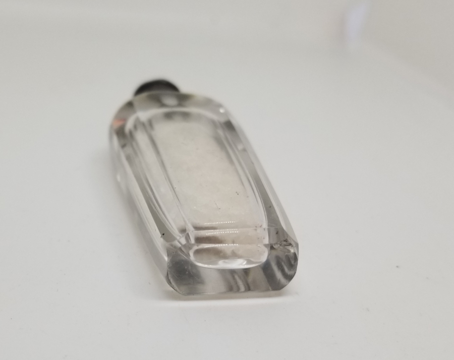 OSMANLI DÖNEMİ ÇOK NADİR GÜMÜŞ KAPAKLI GÜL YAĞI ŞİŞESİ