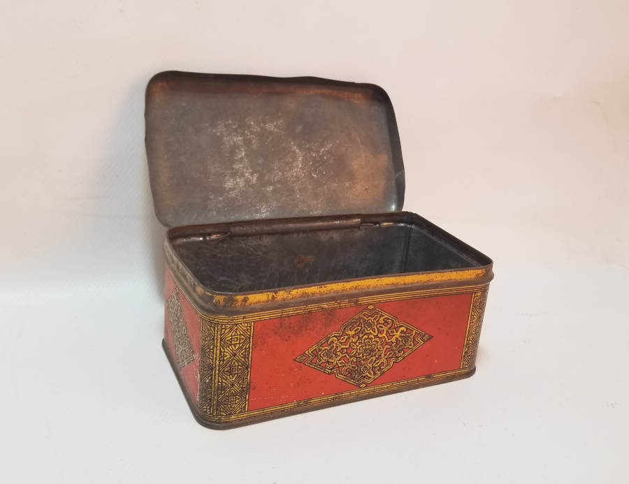 ANTİKA METAL CİKLET - SAKIZ KUTUSU