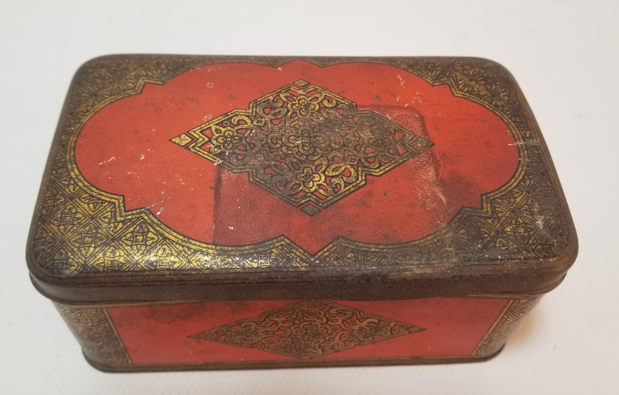 ANTİKA METAL CİKLET - SAKIZ KUTUSU