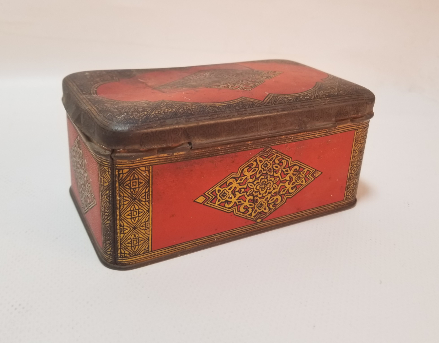 ANTİKA METAL CİKLET - SAKIZ KUTUSU