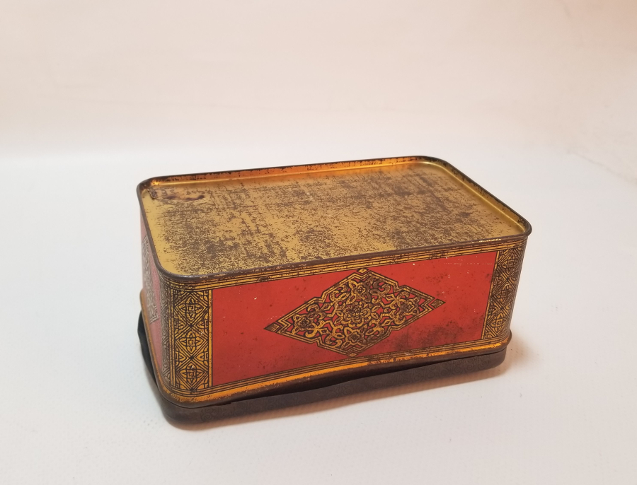 ANTİKA METAL CİKLET - SAKIZ KUTUSU