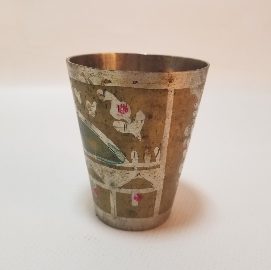 HAC HATIRASI ANTİKA ZEMZEM BARDAĞI