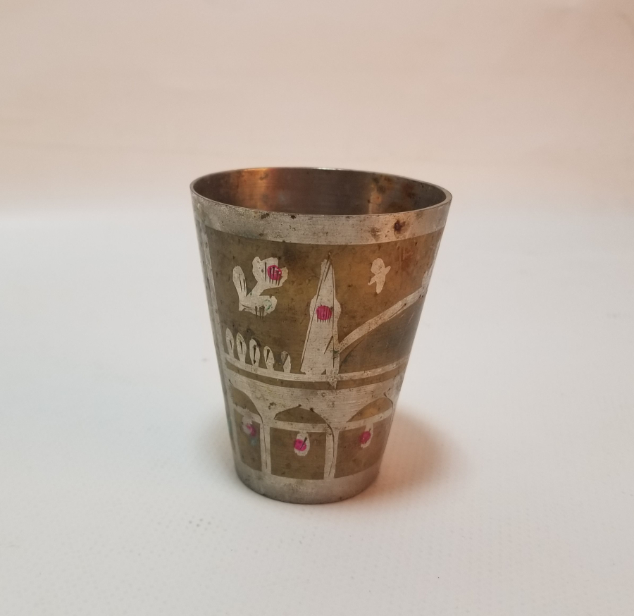 HAC HATIRASI ANTİKA ZEMZEM BARDAĞI