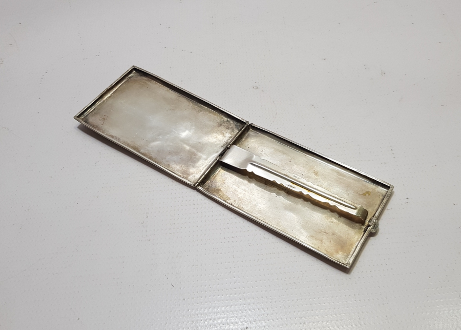 OSMANLI DÖNEMİ GÜMÜŞ SİGARA TABAKASI