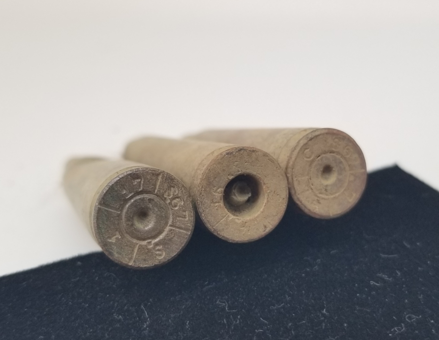 1. DÜNYA SAVAŞI DÖNEMİ ÇANAKKALE CEPHESİ İNGİLİZ MAVZER MERMİSİ KOVANI LOTU