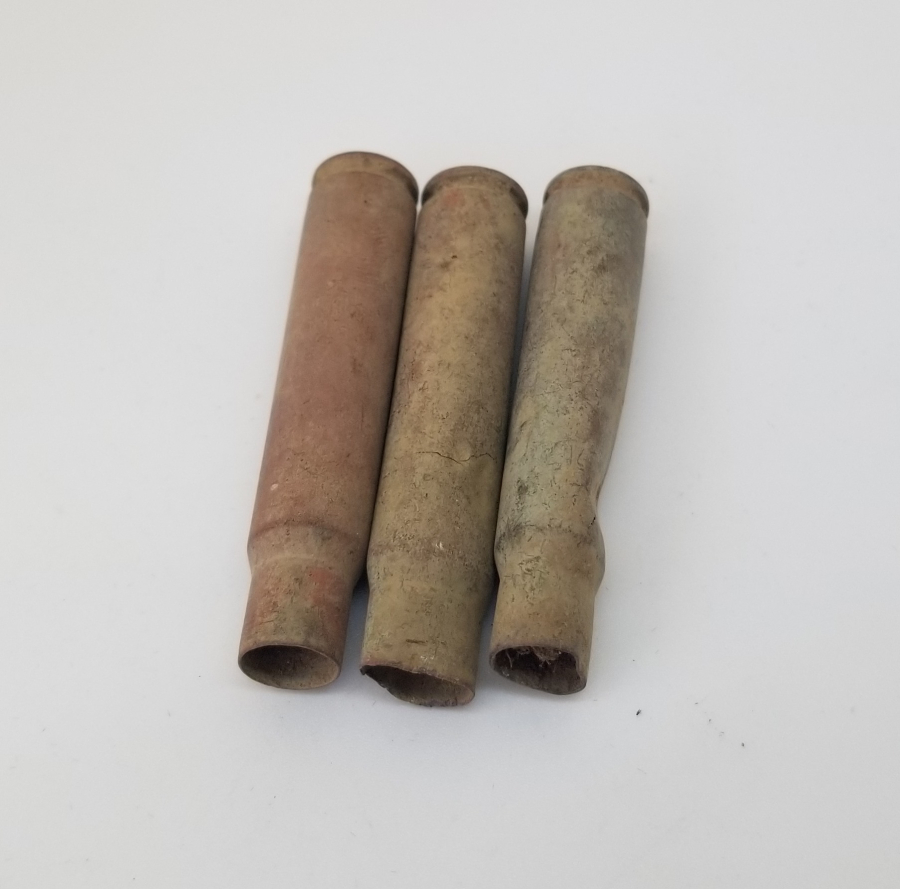 1. DÜNYA SAVAŞI DÖNEMİ ÇANAKKALE CEPHESİ İNGİLİZ MAVZER MERMİSİ KOVANI LOTU