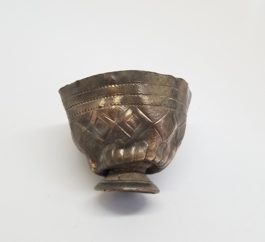 KALEM VE KABARTMA İŞÇİLİKLİ OSMANLI DÖNEMİ TOMBAK FİNCAN ZARFI