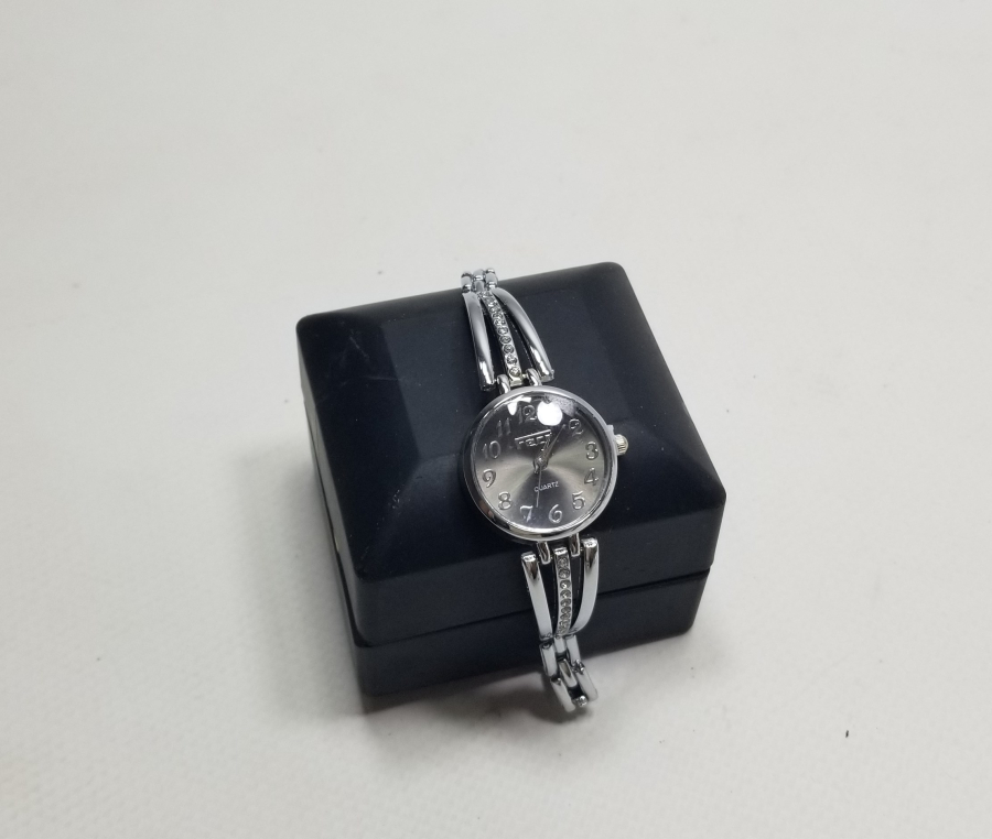 GÜMÜŞ KAPLAMA NOSTALJİK KOL SAATİ