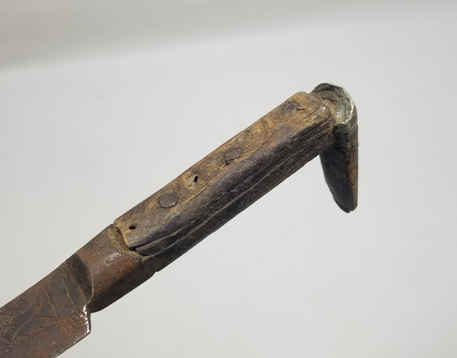 ÜZERİ LALE FORMLU OSMANLI DÖNEMİ BÜYÜK BOY DERVİŞ YATAĞANI