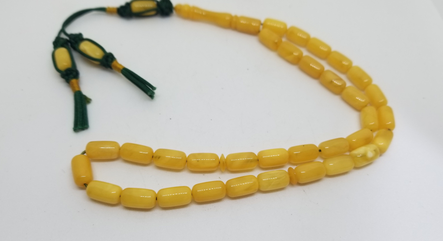 ÖZEL YAPIM DAMLA KEHRİBAR TESPİH