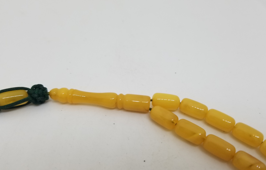 ÖZEL YAPIM DAMLA KEHRİBAR TESPİH