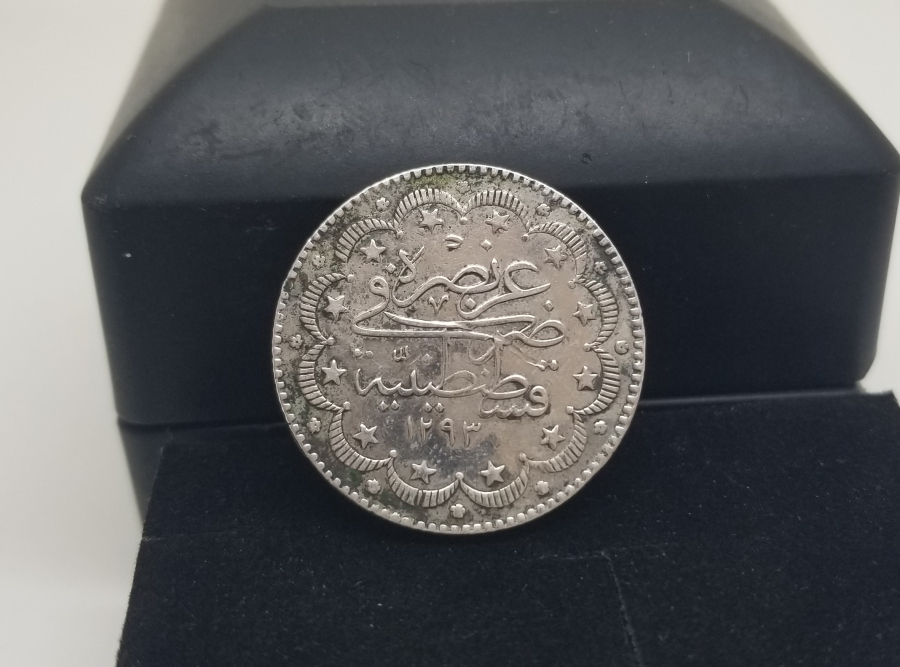 SULTAN ABDÜLHAMİD HAN DÖNEMİ GÜMÜŞ 10 KURUŞ