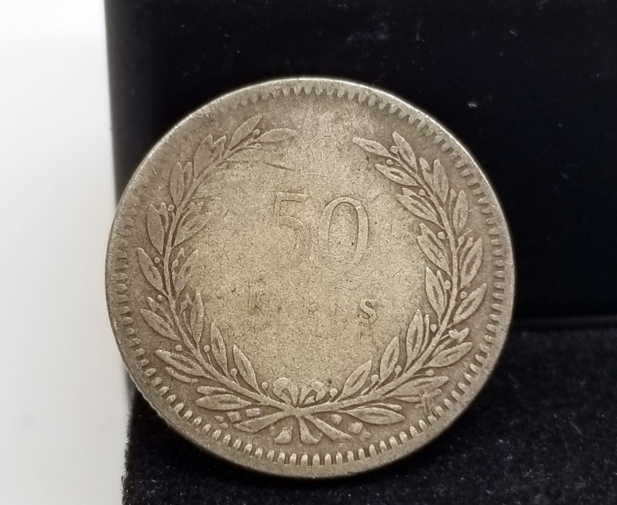 1948 YILI GÜMÜŞ 50 KURUŞ - CUMHURİYETİMİZİN SON GÜMÜŞ PARASI
