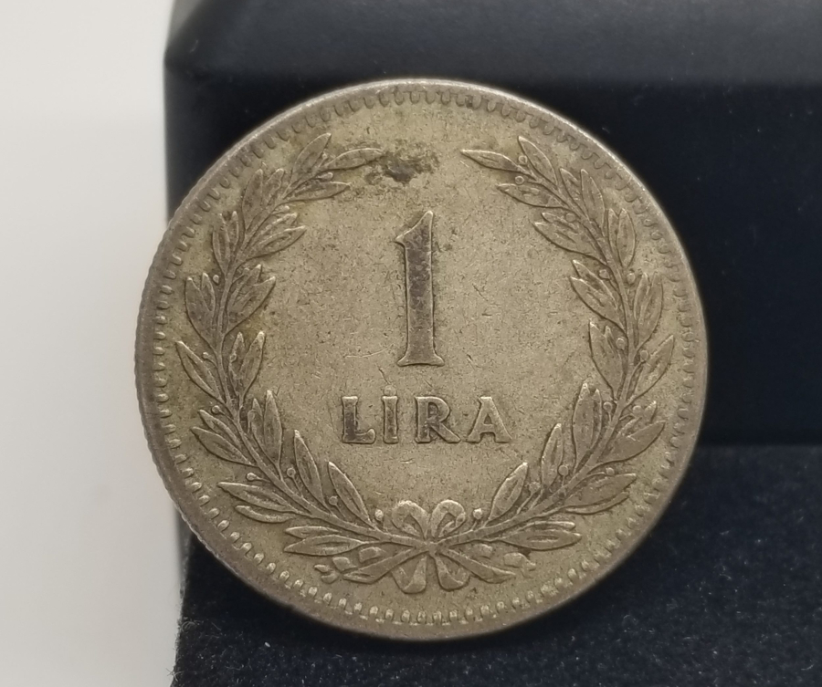 KOLEKSİYONLUK 1947 YILI GÜMÜŞ 1 LİRA