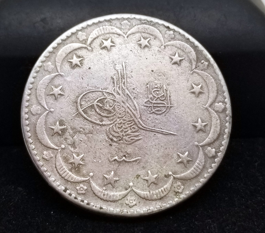 SULTAN MEHMET REŞAT HAN DÖNEMİ KOLEKSİYONLUK 20 KURUŞ MECİDİYE