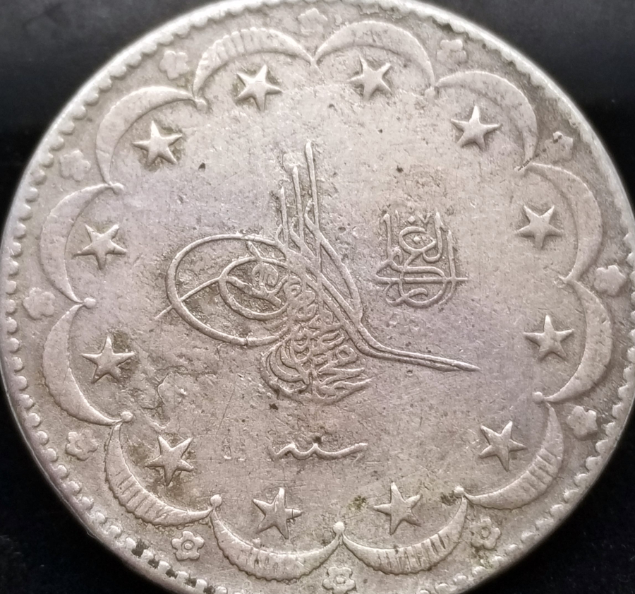 SULTAN MEHMET REŞAT HAN DÖNEMİ KOLEKSİYONLUK 20 KURUŞ MECİDİYE