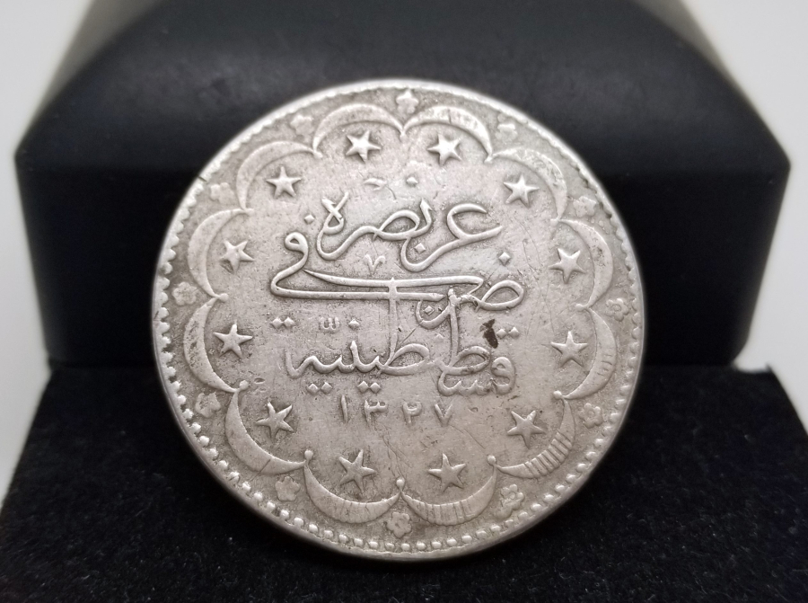 SULTAN MEHMET REŞAT HAN DÖNEMİ KOLEKSİYONLUK 20 KURUŞ MECİDİYE