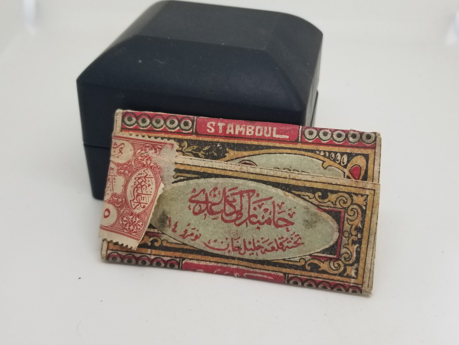 OSMANLI DÖNEMİ AÇILMAMIŞ PAKETİNDE SİGARA KAĞITLARI