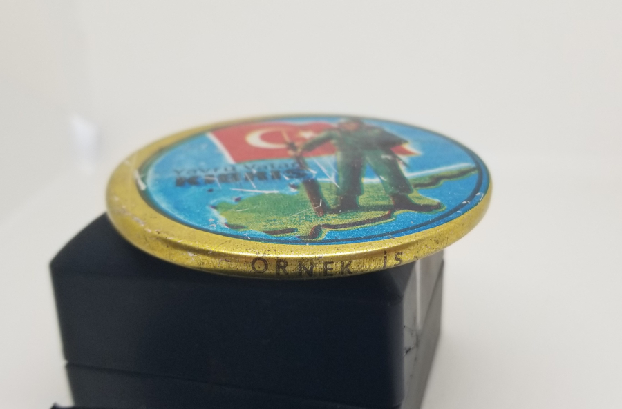 KIBRIS HATIRASI ANTİKA ASKER AYNASI