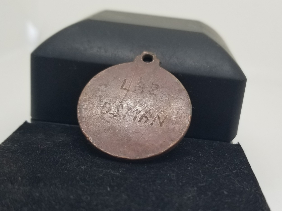 LAZ OSMAN'A AİT YÜZÜCÜLÜK KONULU MADALYA