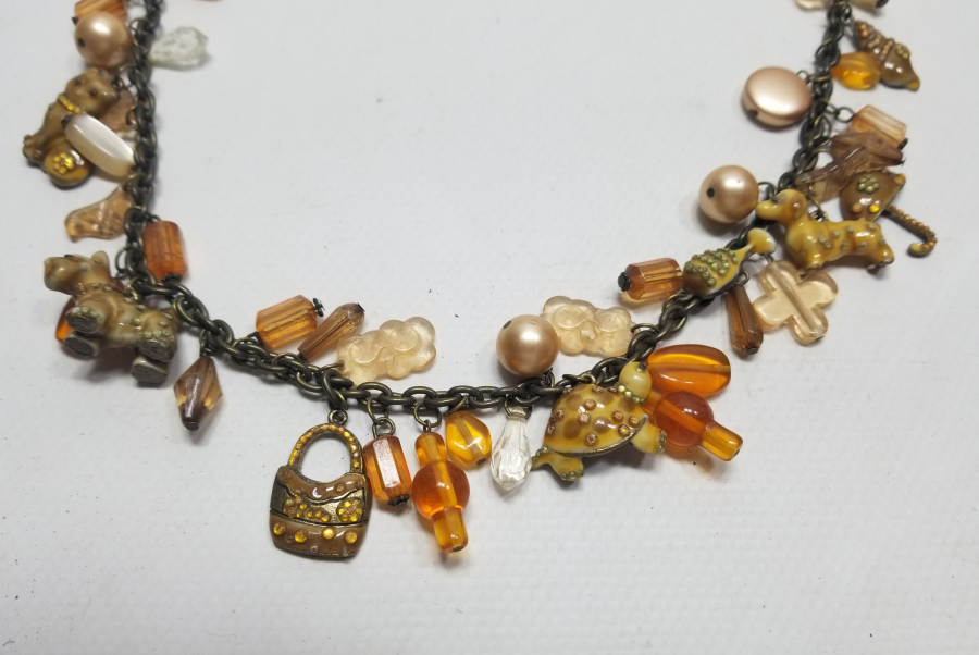 AVRUPA YAPIMI ANTİKA BİJUTERİ GERDANLIK