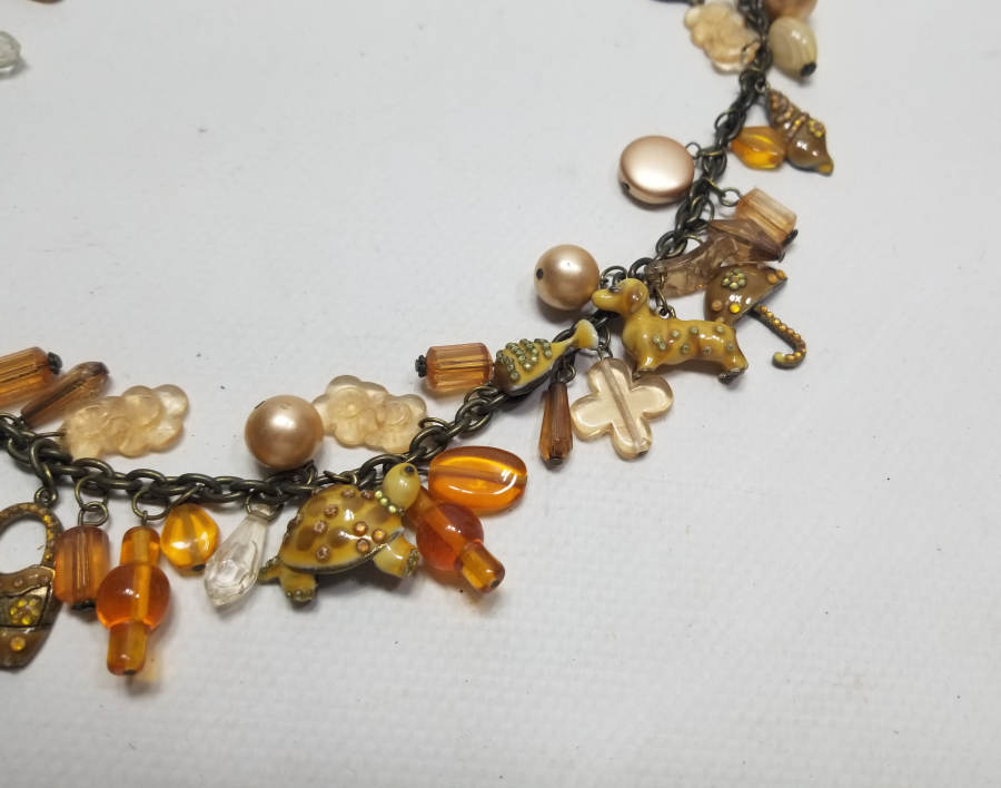 AVRUPA YAPIMI ANTİKA BİJUTERİ GERDANLIK