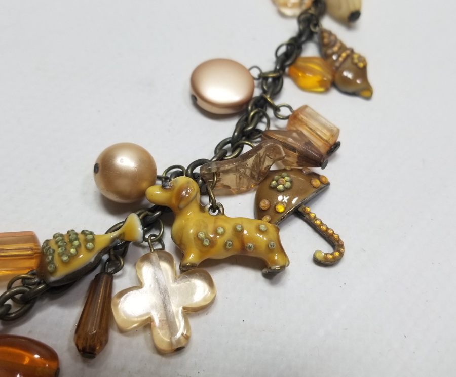 AVRUPA YAPIMI ANTİKA BİJUTERİ GERDANLIK