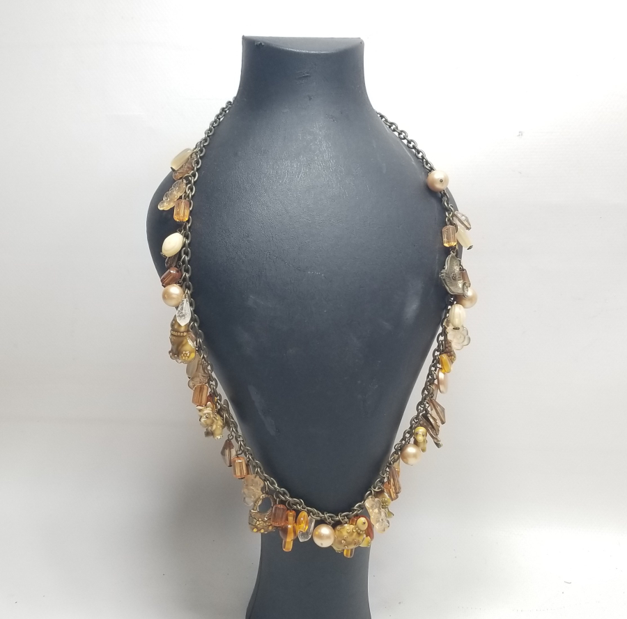 AVRUPA YAPIMI ANTİKA BİJUTERİ GERDANLIK