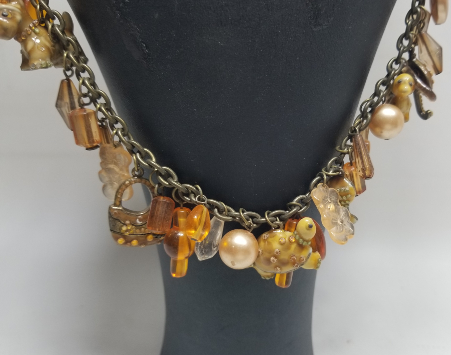 AVRUPA YAPIMI ANTİKA BİJUTERİ GERDANLIK