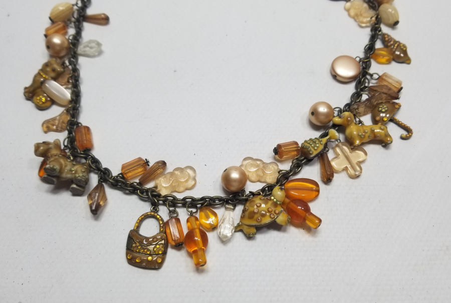 AVRUPA YAPIMI ANTİKA BİJUTERİ GERDANLIK