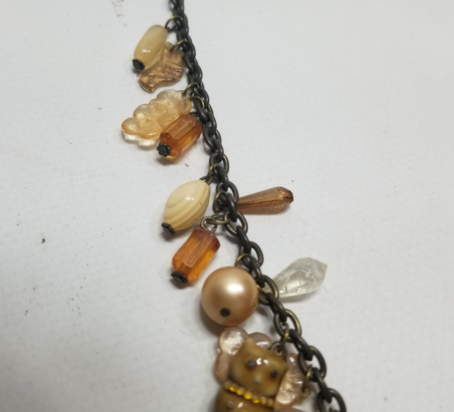 AVRUPA YAPIMI ANTİKA BİJUTERİ GERDANLIK