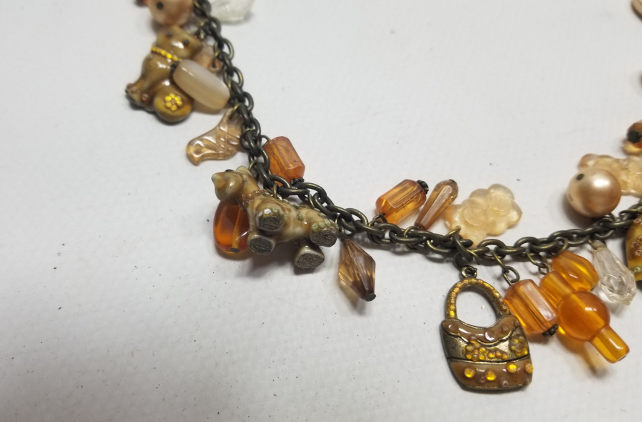 AVRUPA YAPIMI ANTİKA BİJUTERİ GERDANLIK